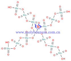 silicomolybdic acid illustrative structual diagrams picture